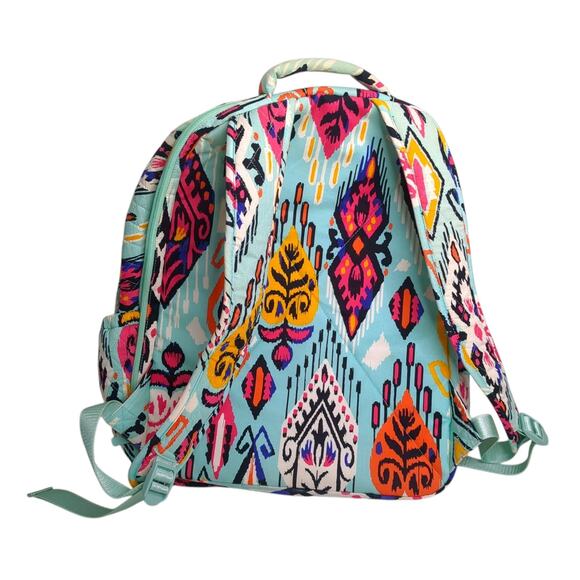 Vera Bradley XL Essential Backpack School Laptop Padded Backpack Pueblo Pattern - Picture 3 of 9